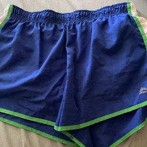 Blue/Green Reebok shorts
